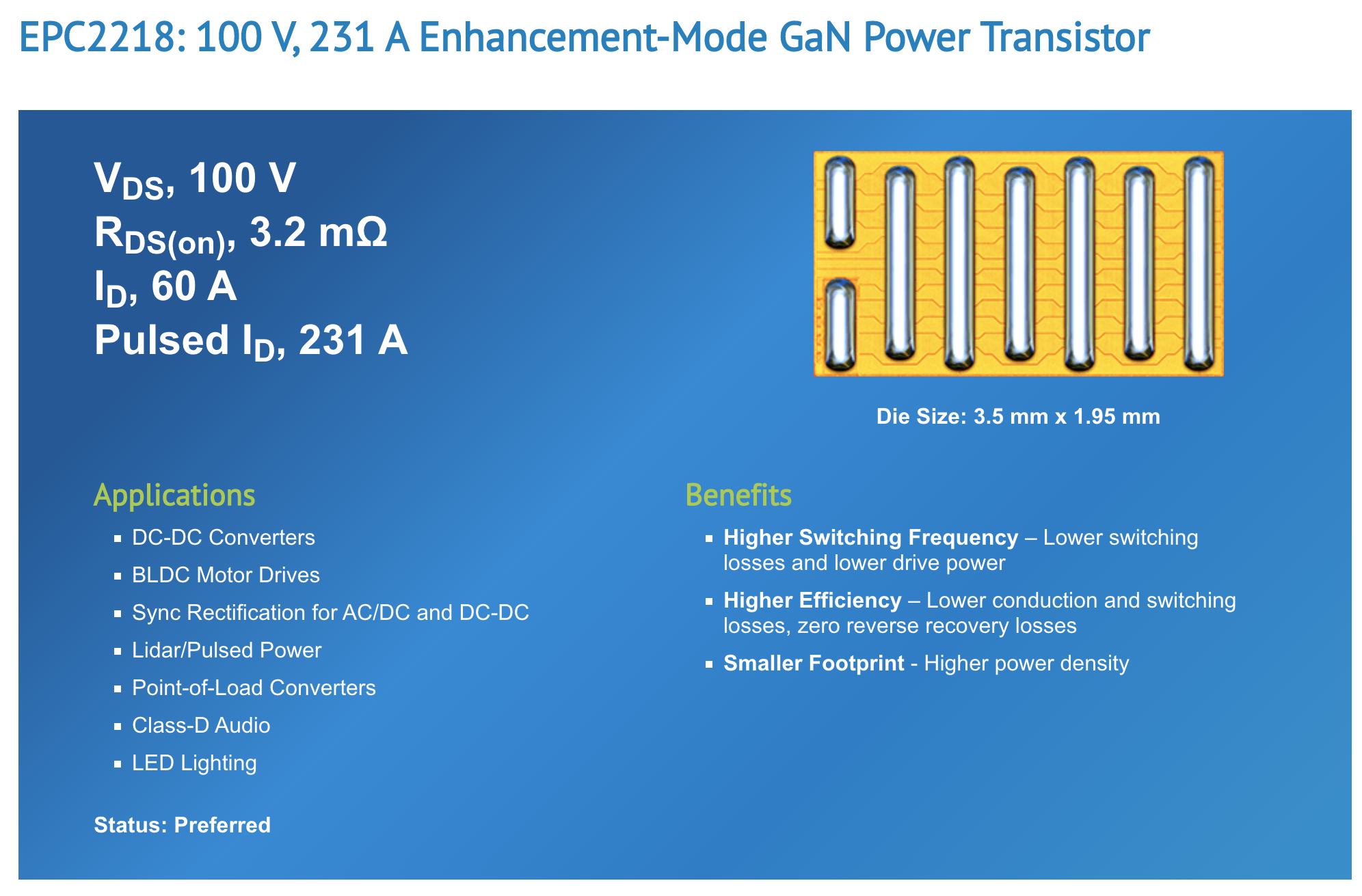 BRC Solar Selects EPC 100 V eGaN FETs for Next Generation Solar Optimizer